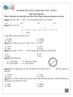 ĐỀ và đa KS đầu năm TOÁN 4 TRƯỜNG đoàn THỊ điểm (1) 