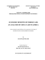  unlicensed economic benefits of foreign aid an analysis of china’s aid to africa 