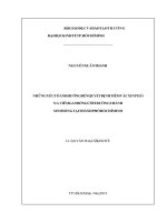 Những yếu tố ảnh hưởng đến quyết định tiêm vắc xin phòng viêm gan b ở người trưởng thành sinh sống tại thành phố hồ chí minh 