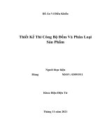 Đồ án môn học vi điều khiển phân loại màu sắc dùng tcs3200 và vi điều khiển pic16f877a hiển thị LCD