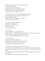 Luật hôn nhân và gia đình (trắc nghiệm)