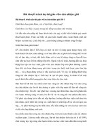 Bài thuyết trình dự thi giáo viên chủ nhiệm giỏi