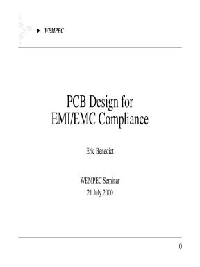 2 design for PCB EMI EMC compliance