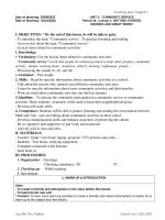 Giáo án Tiếng Anh lớp 7: Unit 3