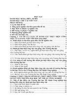 Đánh giá thực hiện công việc của giảng viên trường đại học mỹ thuật công nghiệp 