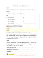 phieu bai tap cuoi tuan tieng viet 3 tuan 5 