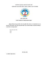 Phân tích quan điểm chủ chủ nghĩa mác lênin về sứ mệnh lịch sử của giai cấp công nhân giai cấp công nhân hiện nay cần đảm nhiệm sứ mệnh đó không 