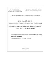 nghiên cứu, thiết kế, chế tạo hệ thống vận chuyển thuốc và y cụ trong bệnh viện pdf pdf 