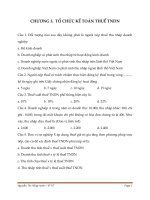 CHƯƠNG 3 TỔ CHỨC KẾ TOÁN THUẾTNDN TRƯỜNG ĐẠI HỌC MỞ BÀI GIẢNG GIÁO TRÌNH