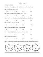 BTCT TOÁN 2 KNTT kì 1 