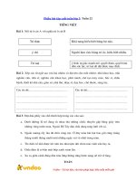 phieu bai tap cuoi tuan lop 3 tuan 22 