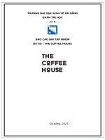 Mô hình kinh doanh chuỗi cửa hàng cà phê the coffee house 