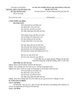 Phân tích, nhận định và đáp án đề tham khảo tốt nghiệp THPT 2021 môn văn THPT chuyên bảo lộc 