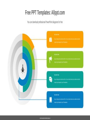 ( mẫu powerpoint ) overlapping circle banners PPT diagram