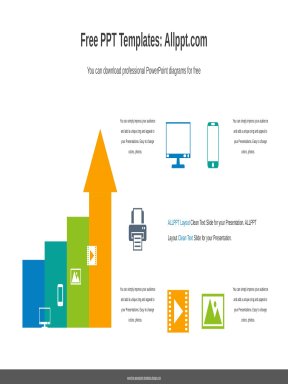 ( mẫu powerpoint ) 3d column chart powerpoint diagram