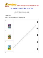 de thi hoc ki 1 mon tieng anh lop 5 co file nghe 