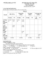 ĐỀ KIỂM TRA GIỮA học kì 2 CÔNG NGHỆ lớp 6 kết nối TRI THỨC 