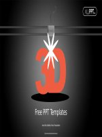 ( mẫu powerpoint ) 3d printing technology powerpoint templates 