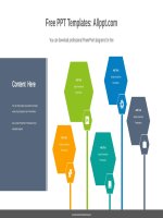 ( mẫu powerpoint ) hexagon bubble powerpoint diagram 