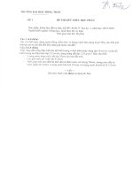 Đề thi kết thúc học phần học kì 1 môn Khoa học đất cơ bản năm 2019-2020 có đáp án - Trường ĐH Đồng Tháp