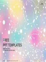 ( mẫu powerpoint ) abstract light background with colorfull powerpoint templates standard 