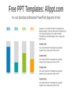 ( mẫu powerpoint ) medical syringe chart powerpoint diagram template 