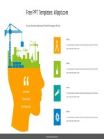 ( mẫu powerpoint ) human brain construction powerpoint diagram template 