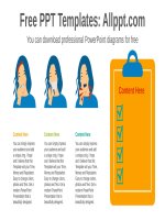 ( mẫu powerpoint ) medical chart powerpoint diagram 