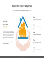 ( mẫu powerpoint ) safe house powerpoint diagram 