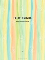 ( mẫu powerpoint ) abstract floral PPT design pptx 