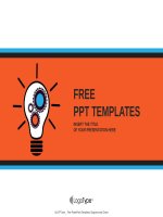 ( mẫu powerpoint ) creative industrial bulb powerpoint templates standard 