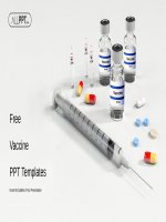 ( mẫu powerpoint ) vaccine development powerpoint templates 