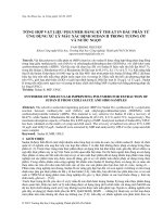 TỔNG hợp vật LIỆU POLYMER BẰNG kỹ THUẬT IN dấu PHÂN TỬỨNG DỤNG xử lý mẫu xác ĐỊNH SUDANII TRONG TƯƠNG ớt và nước NGỌT 