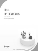 ( mẫu powerpoint ) call center business powerpoint templates standard 