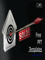 ( mẫu powerpoint ) real estate target powerpoint templates 