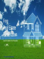 ( mẫu powerpoint ) line house powerpoint templates 