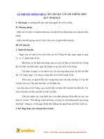 LÝ THUYẾT TIẾNG VIỆT 1 KỂ CHUYỆN CÔ CHỦ KHÔNG BIẾT QUÝ TÌNH BẠN