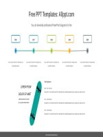 ( mẫu powerpoint ) simple line point powerpoint diagram 
