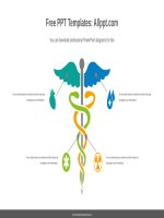 ( mẫu powerpoint ) medical logo powerpoint diagram 