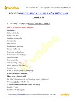 de cuong on thi hoc ki 2 lop 5 mon tieng anh theo tung unit 