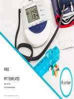 ( mẫu powerpoint ) digital hypertension powerpoint templates widescreen 
