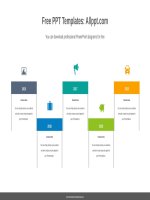 ( mẫu powerpoint ) finish line signpost powerpoint diagram 