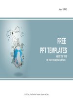 ( mẫu powerpoint ) creative drawing on global ecology industry powerpoint templates widescreen 