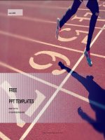 ( mẫu powerpoint ) professional runner sports powerpoint templates standard 