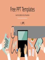 ( mẫu powerpoint ) medical health care powerpoint templates 