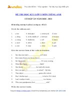 bo de thi tieng anh lop 5 hoc ki 2 nam 2020 2021 