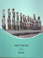 ( mẫu powerpoint ) ahu tongariki on easter island powerpoint templates standard 
