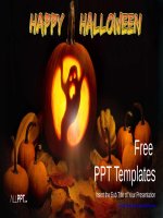 ( mẫu powerpoint ) happy halloween powerpoint templates 