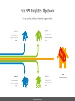 ( mẫu powerpoint ) 5 stem trees powerpoint diagram 