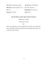 Lý thuyết giá trị của các nhà kinh tế tư sản cổ điển anh  c mác đã kế thừa và phát triển lý thuyết này như thế nào sự vận dụng lý thuyết giá trị của c mác ở việt nam hiện nay  